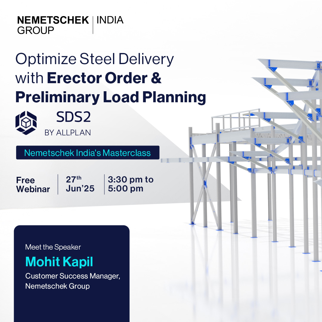 Optimize steel delivery with erector order and preliminary load planning